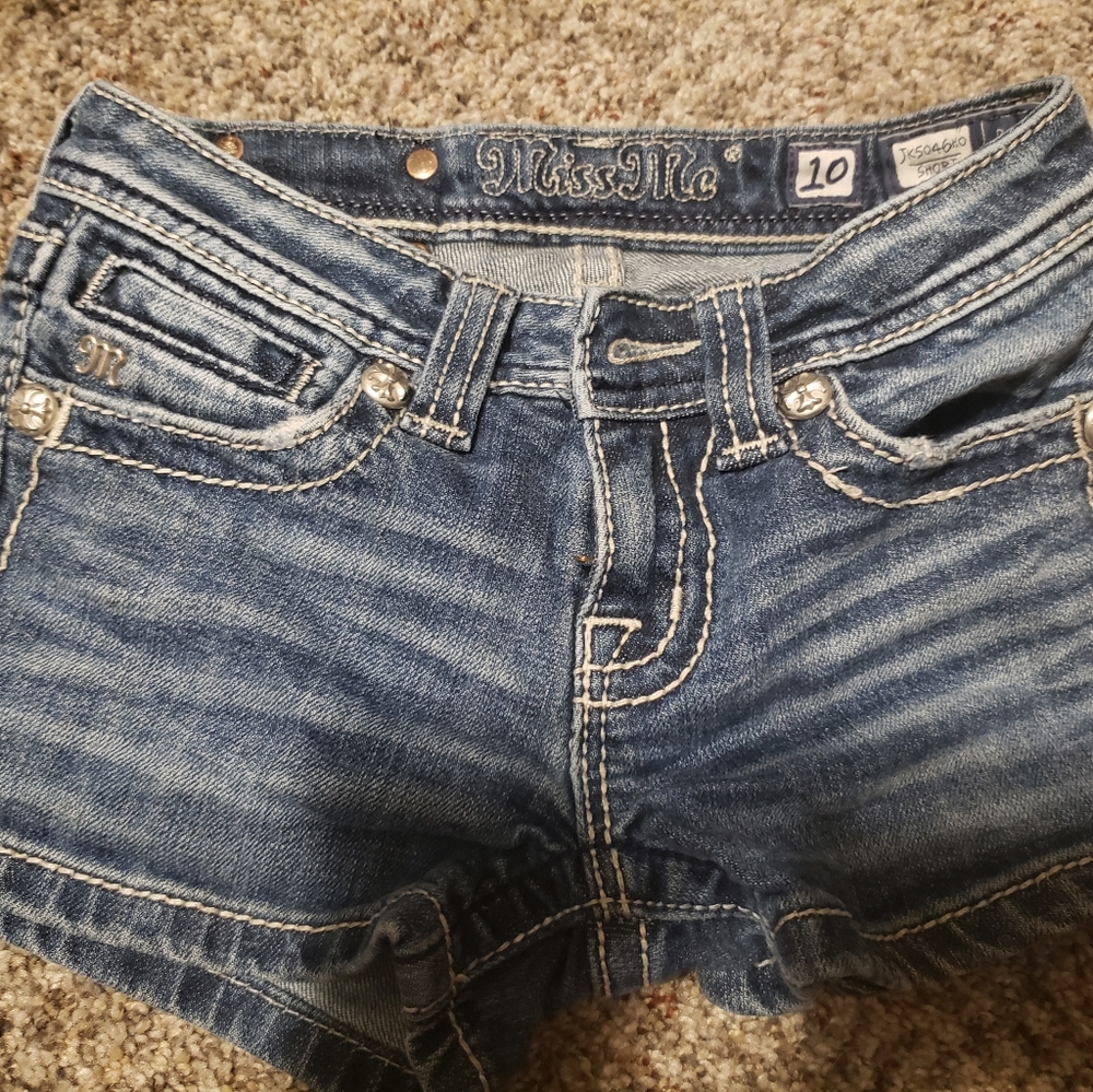 Girls Miss Me shorts